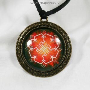 Spēka zīmju amulets - "Laika un spēka dzirnavas"