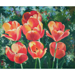 Glezna "Tulpes II"