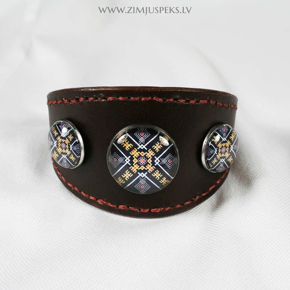 Spēka zīmju ādas aproce - "Kustība bez šķēršļiem" - Image 7