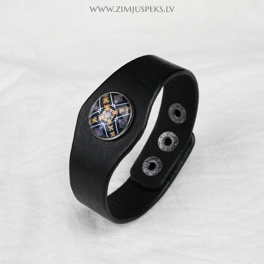 Spēka zīmju ādas aproce - "Kustība bez šķēršļiem" - Image 4
