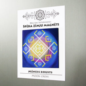 Spēka zīmju magnēts “Mēness krusts”
