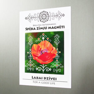 Spēka zīmju magnēts “Labai dzīvei”