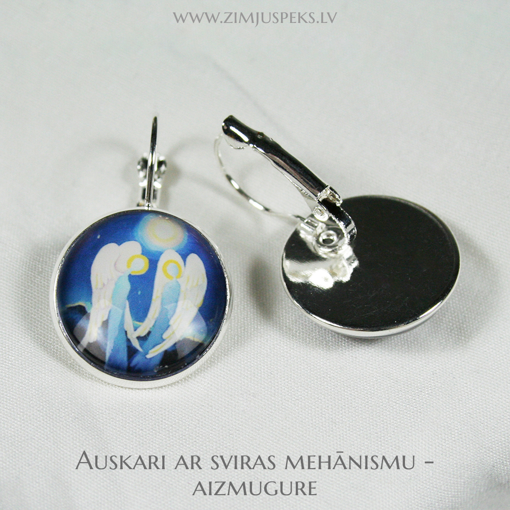 Spēka zīmju auskari - "Sargeņģelis XVI" - Image 3