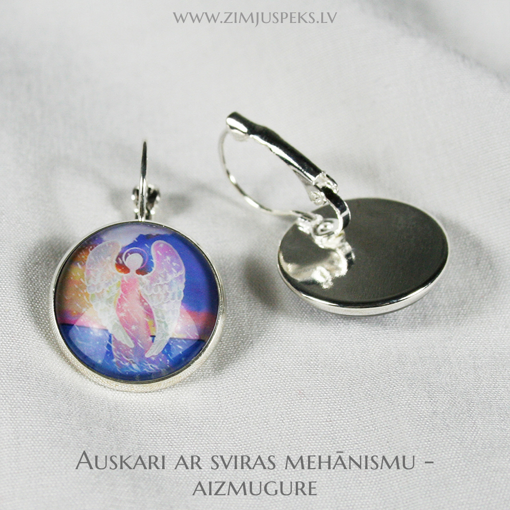 Spēka zīmju auskari - "Sargeņģelis CVIII" - Image 3