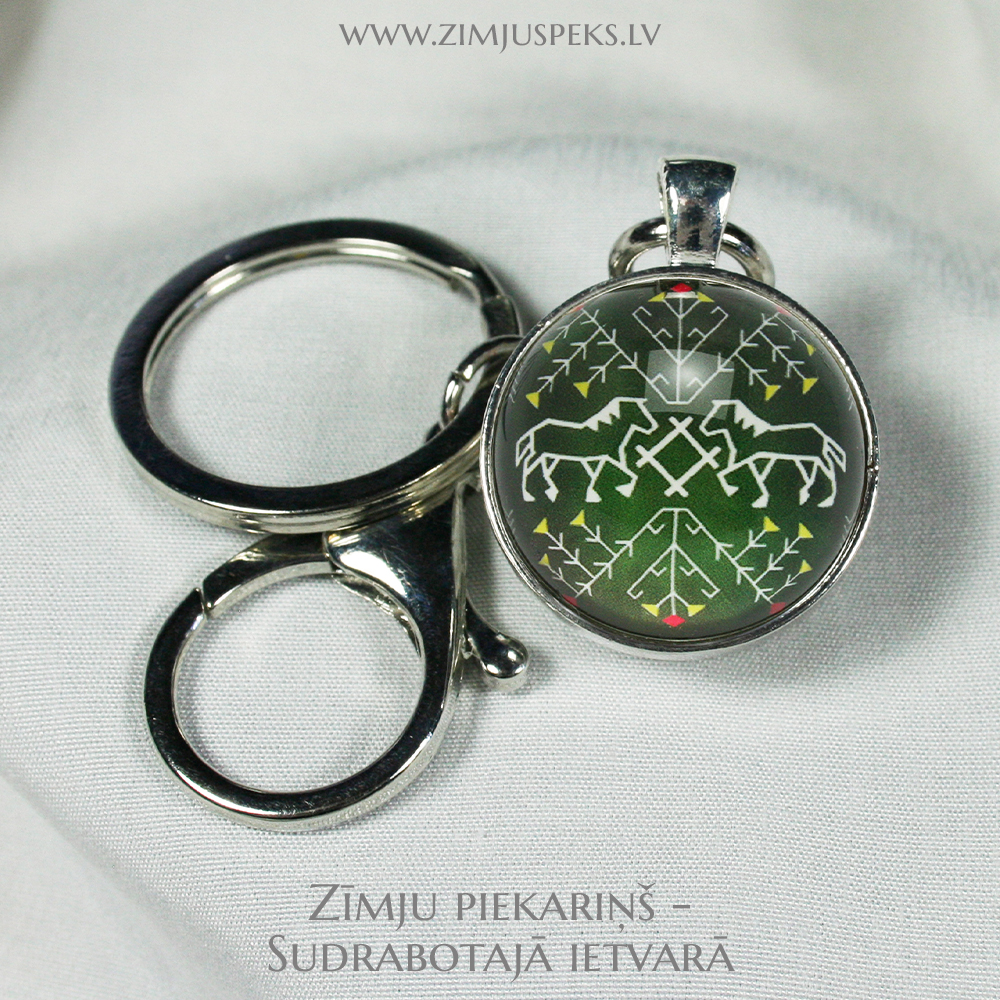 Spēka zīmju piekariņš - "Uzņēmība, spēks, dinamika" - Image 2