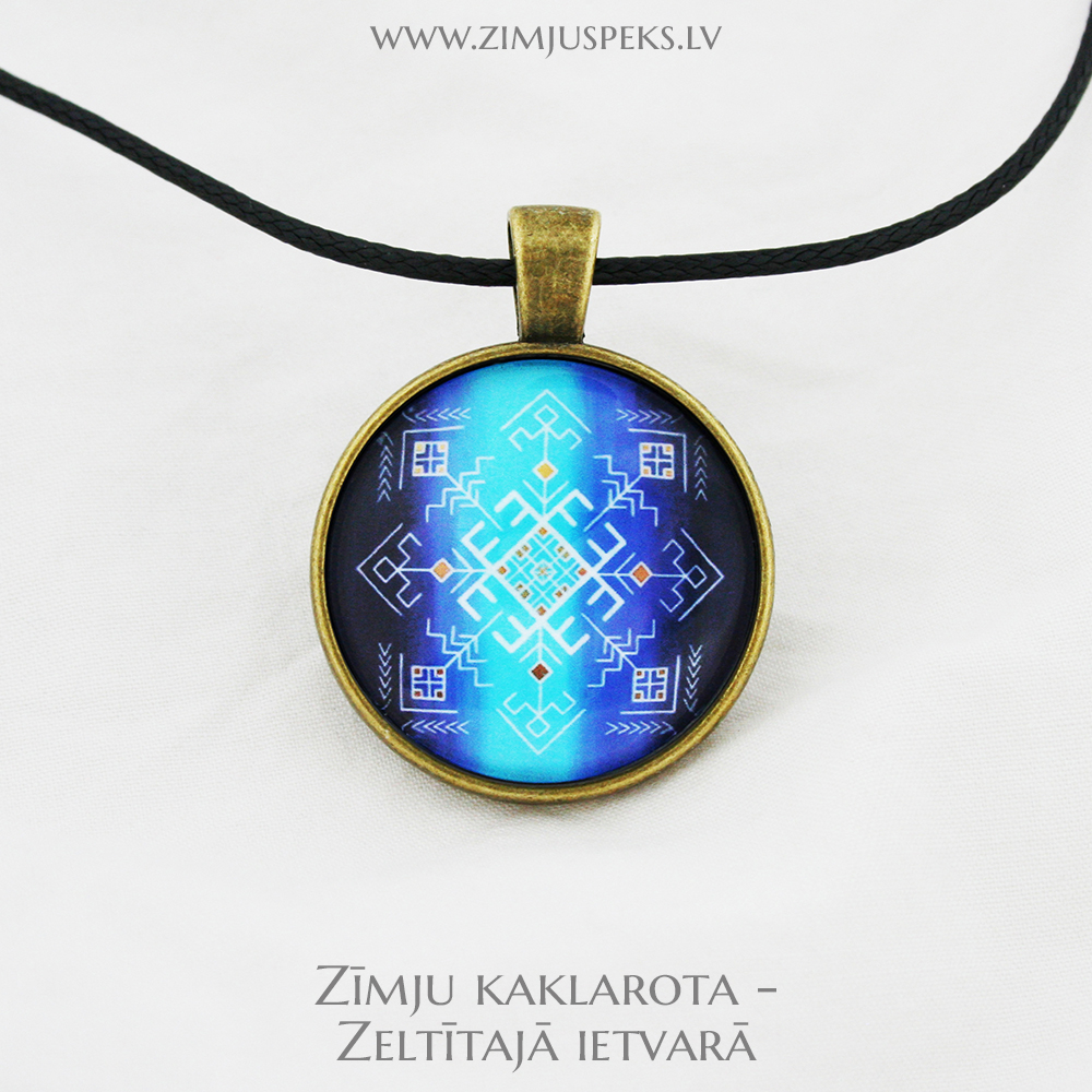 Spēka zīmju mazais amulets - "Laimes sargs" - Image 4