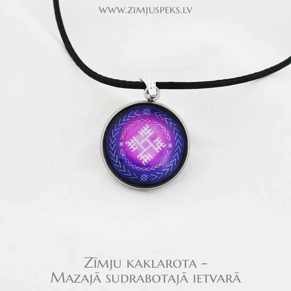 Spēka zīmju mazais amulets - "Laimas zvaigzne" - Image 6