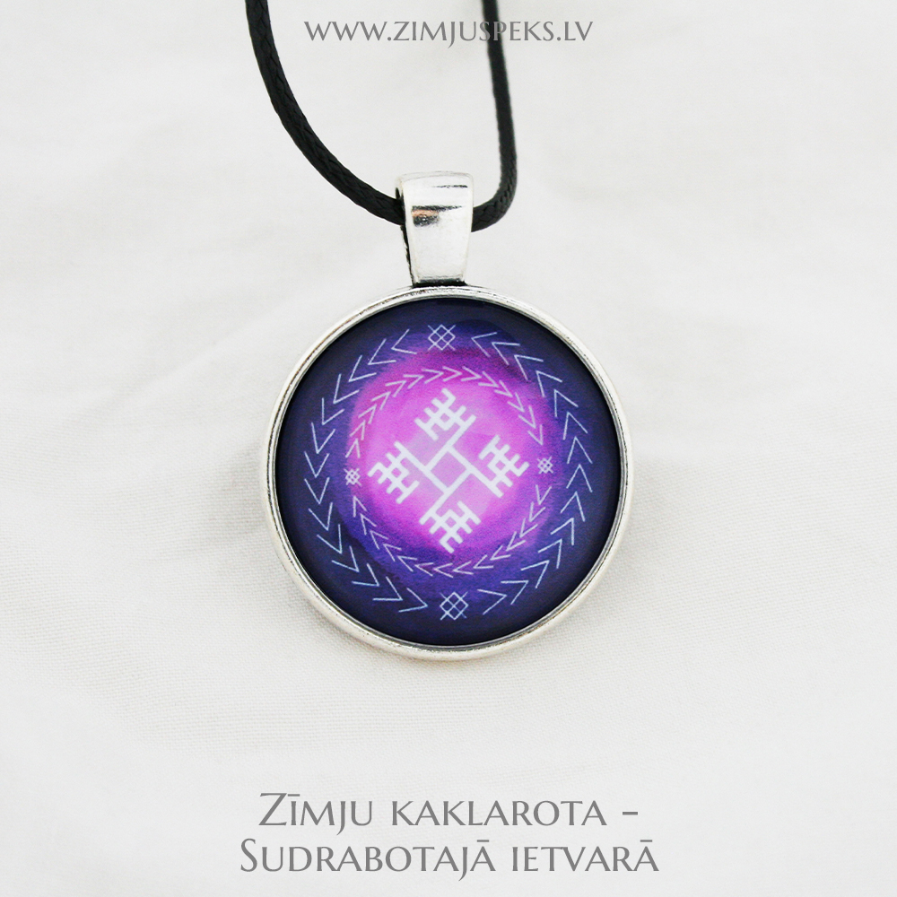 Spēka zīmju mazais amulets - "Laimas zvaigzne" - Image 2