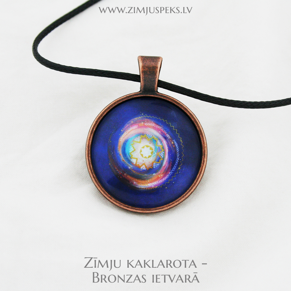 Spēka zīmju mazais amulets - "Dievišķā spēka straume" - Image 5