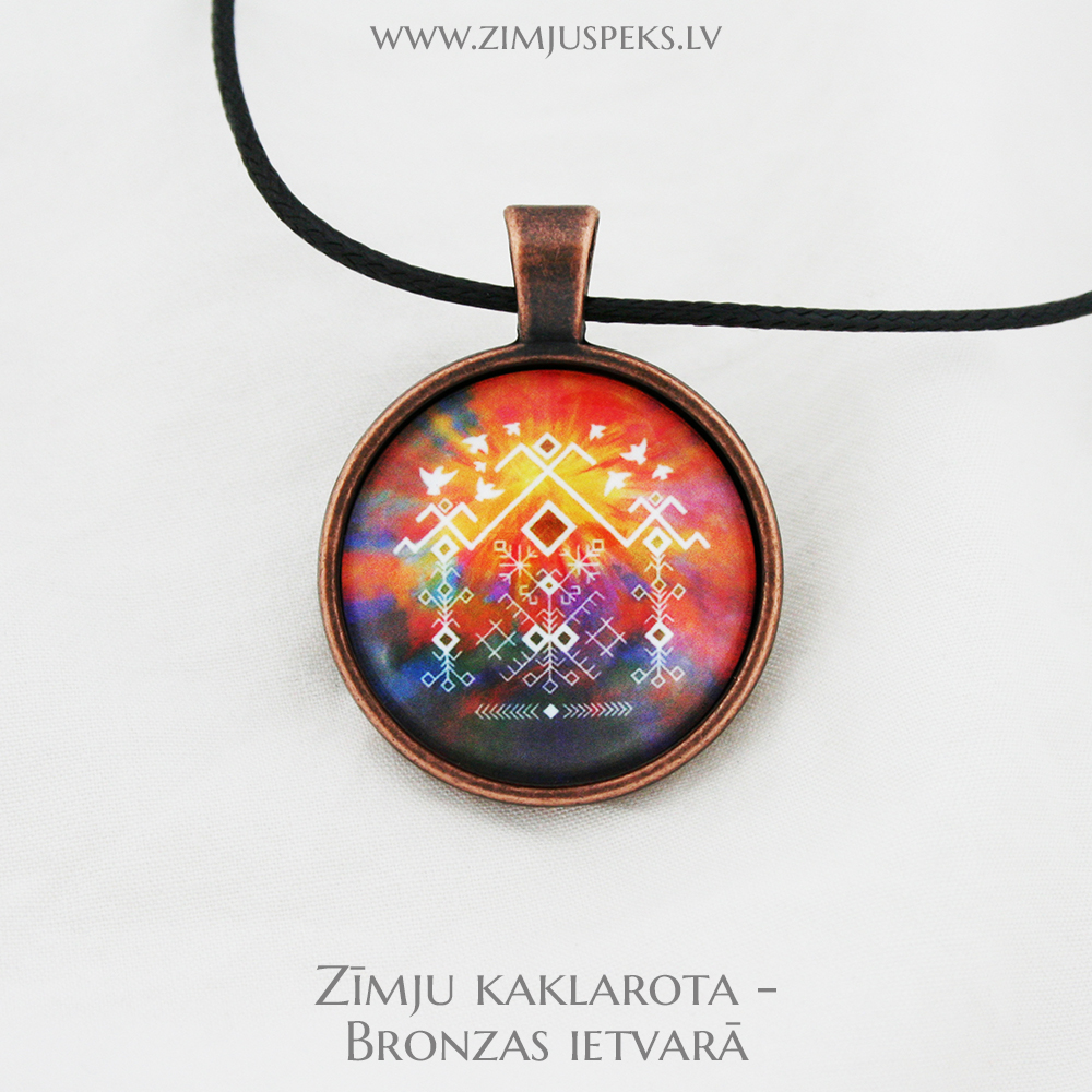 Spēka zīmju mazais amulets - "Jumja zelts" - Image 5