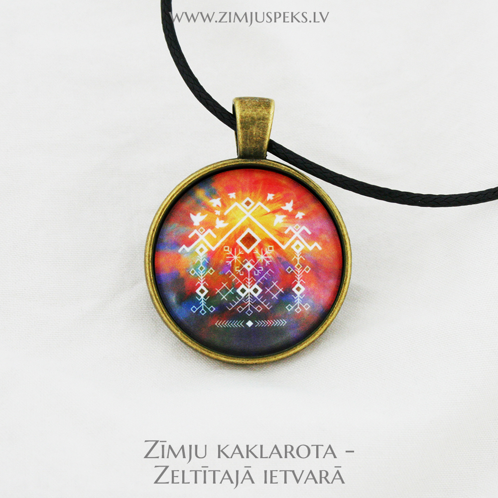 Spēka zīmju mazais amulets - "Jumja zelts" - Image 4