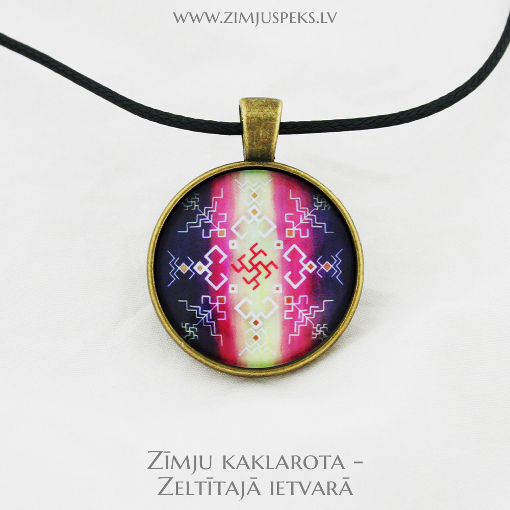 Spēka zīmju mazais amulets - "Sievietes laimes, mīlestības un veselības zīme" - Image 4