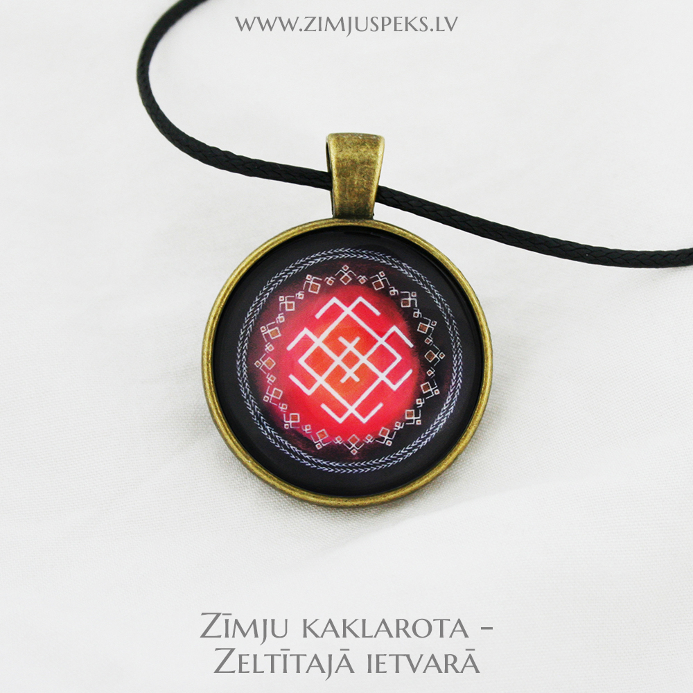 Spēka zīmju mazais amulets - "Veiksmes un bagātības zīme" - Image 4