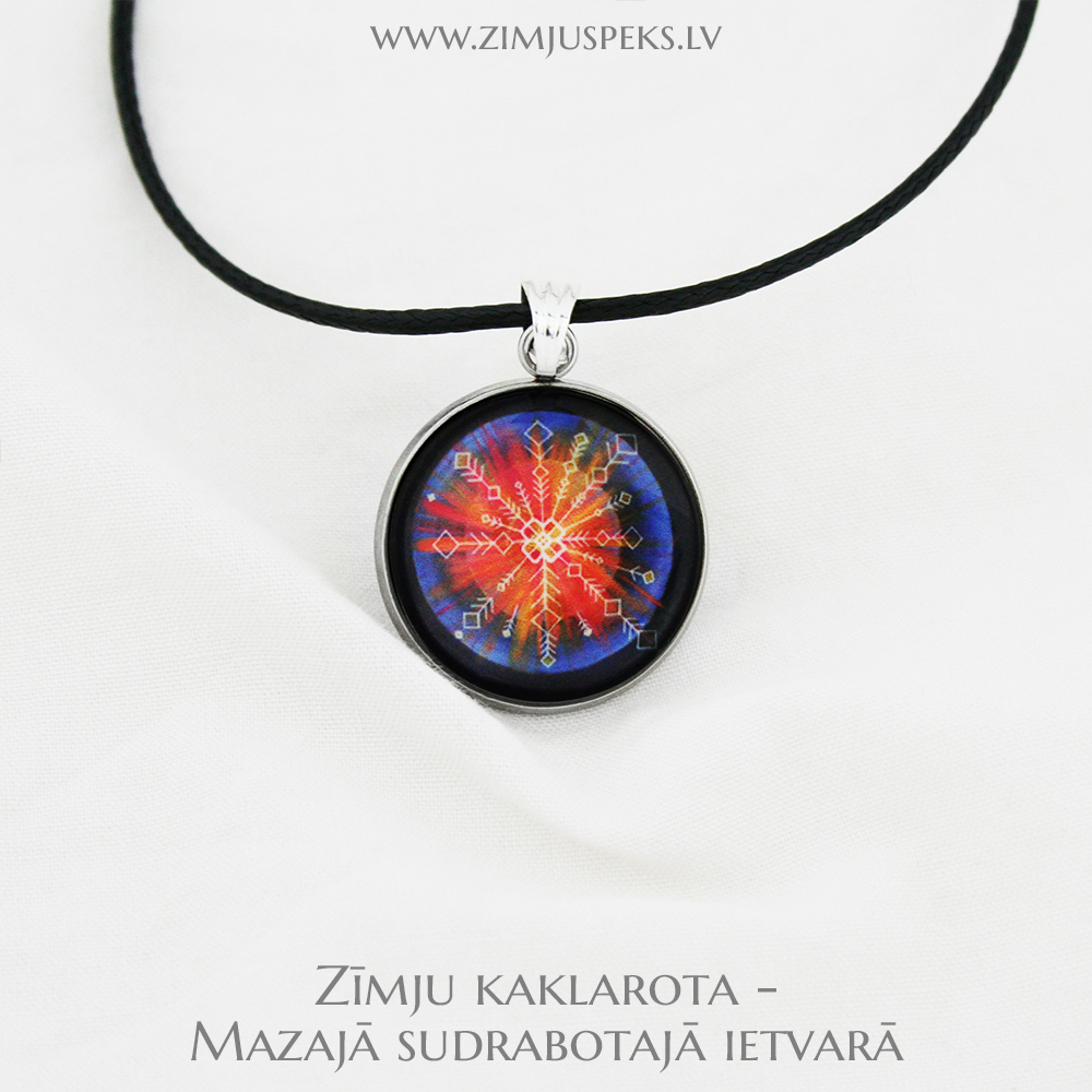 Spēka zīmju mazais amulets - "Zelta saule" - Image 6