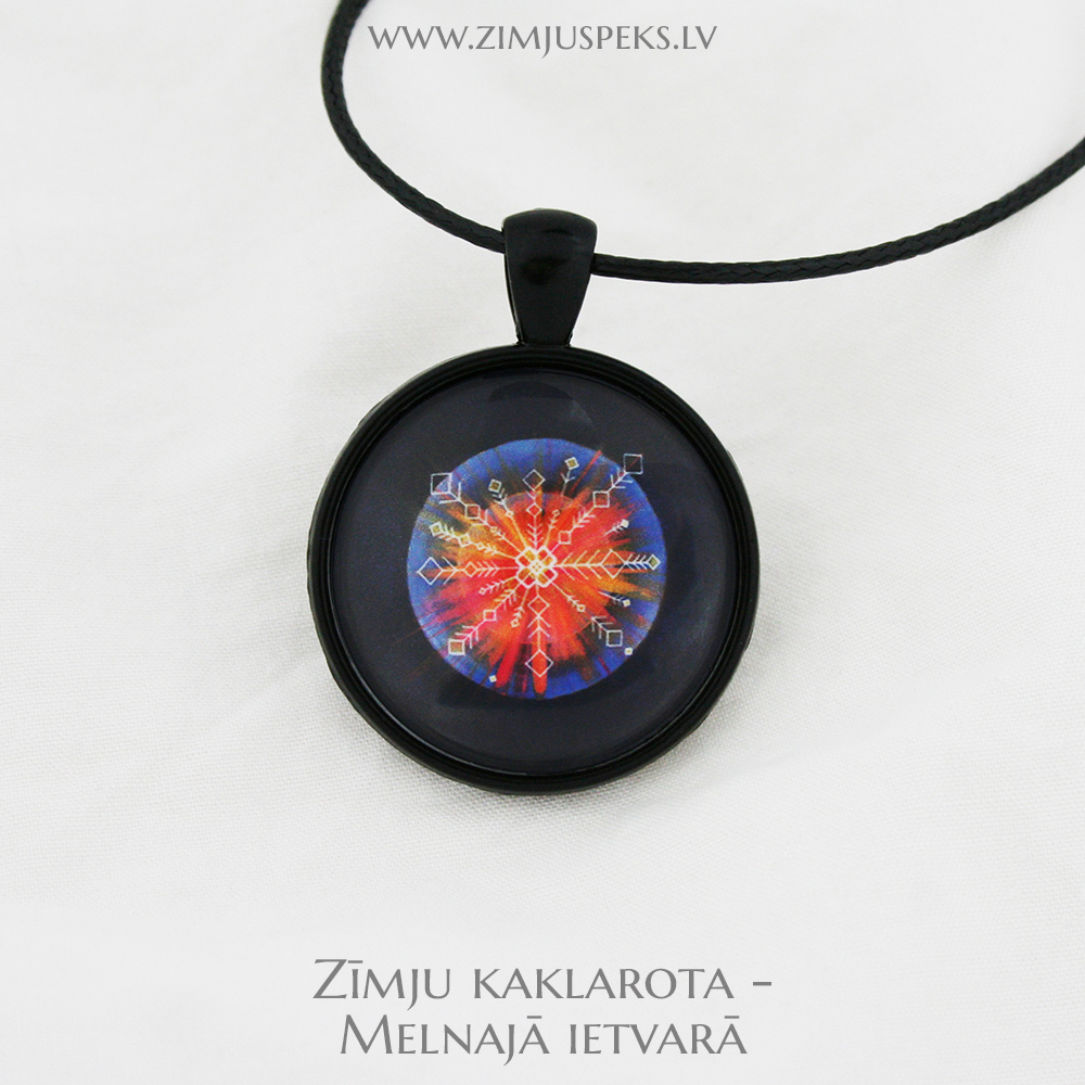 Spēka zīmju mazais amulets - "Zelta saule" - Image 3