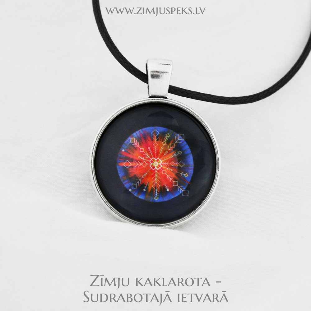 Spēka zīmju mazais amulets - "Zelta saule" - Image 2