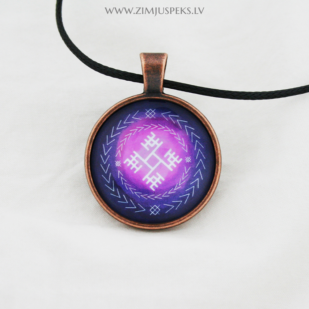 Spēka zīmju mazais amulets - "Laimas zvaigzne"