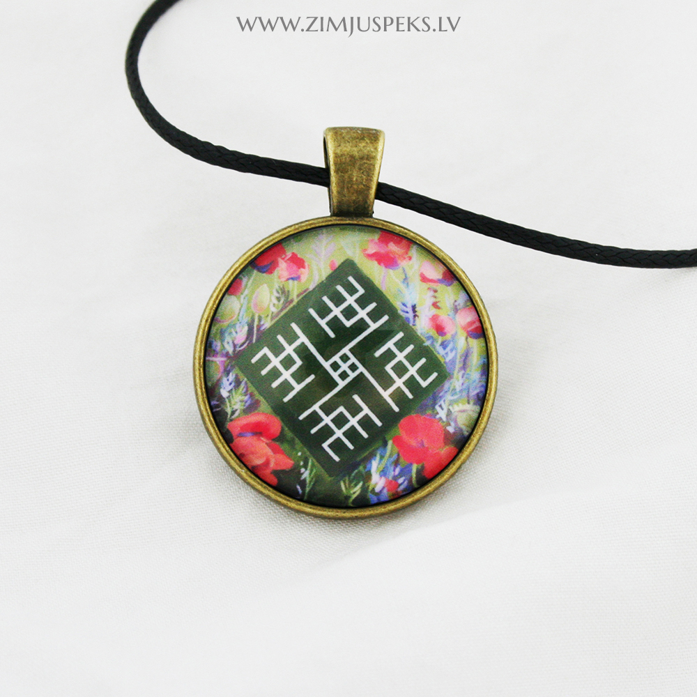 Spēka zīmju mazais amulets - "Lai viss izdodas"