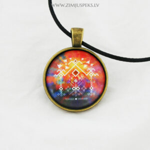 Spēka zīmju mazais amulets - "Jumja zelts"