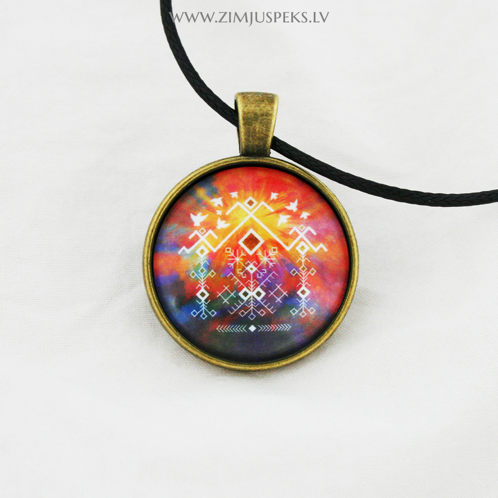 Spēka zīmju mazais amulets - "Jumja zelts"