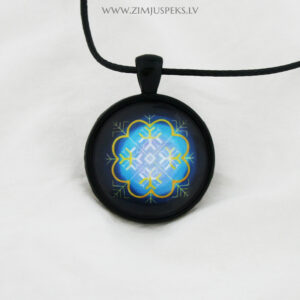 Spēka zīmju mazais amulets - "Divu zaru dakšu krusts"