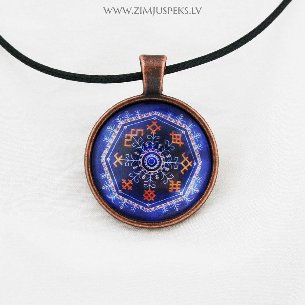 Spēka zīmju mazais amulets - "Veiksmes zīme"
