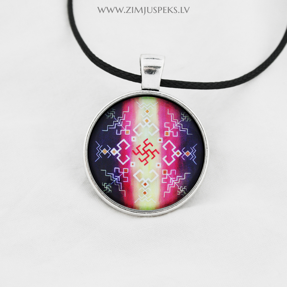 Spēka zīmju mazais amulets - "Sievietes laimes, mīlestības un veselības zīme"