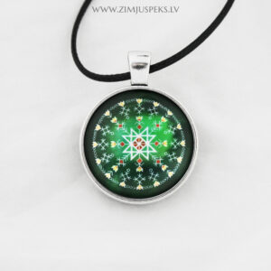 Spēka zīmju mazais amulets - "Labai dzīvei"