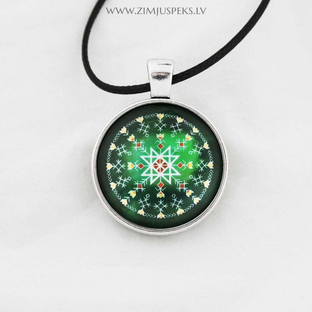 Spēka zīmju mazais amulets - "Labai dzīvei"