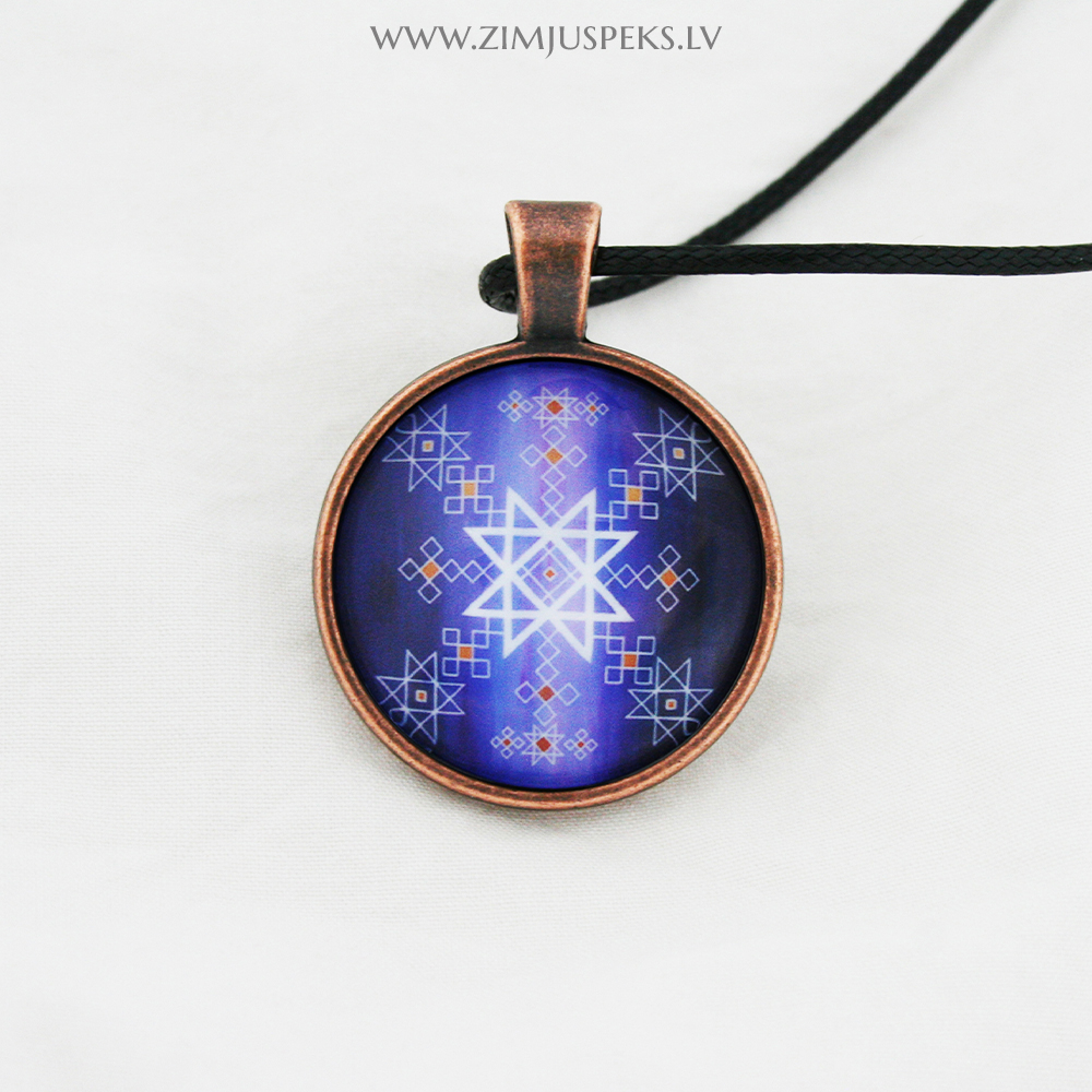 Spēka zīmju mazais amulets - "Spēkam un drošībai"
