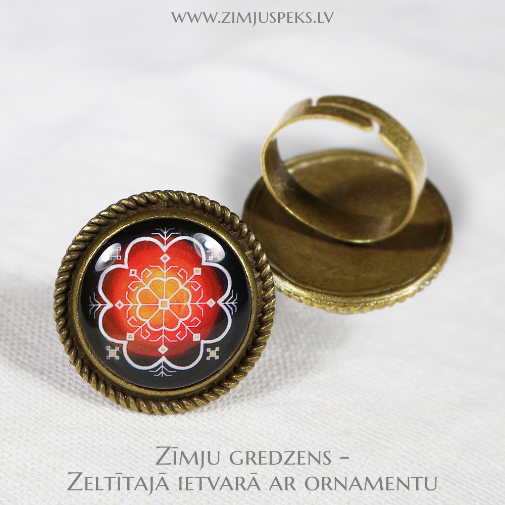 Spēka zīmju gredzens - "Saules zīme"