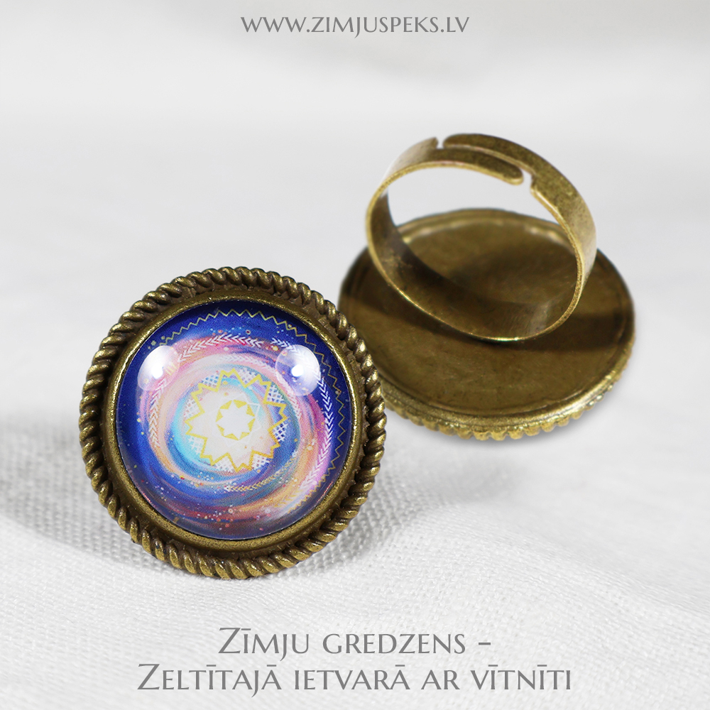 Spēka zīmju gredzens - "Dievišķā spēka straume" - Image 2
