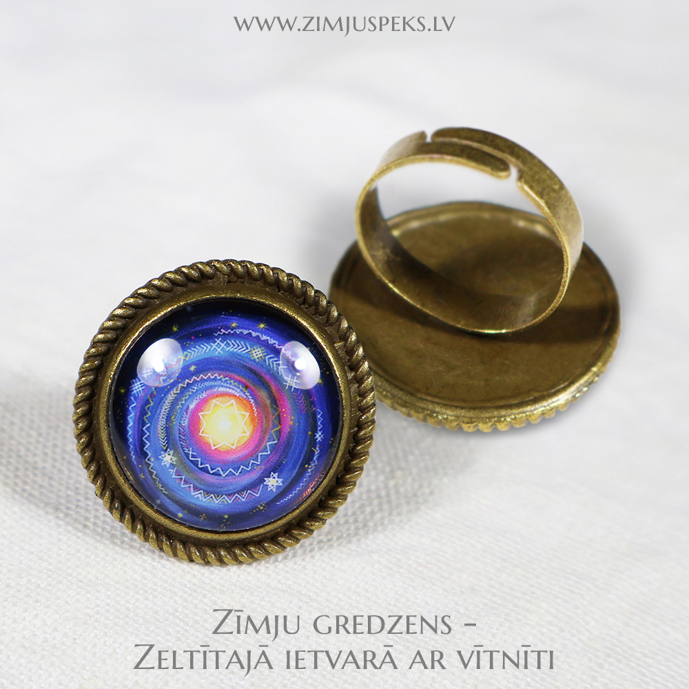 Spēka zīmju gredzens - "Dievišķā spēka straume" - Image 2