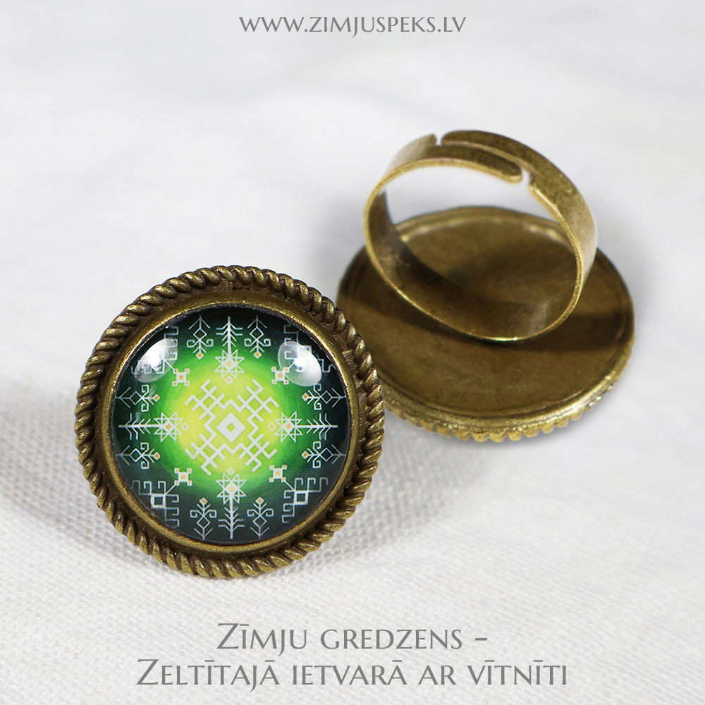 Spēka zīmju gredzens - "Veselībai, aizsardzībai, labai dzīvei"
