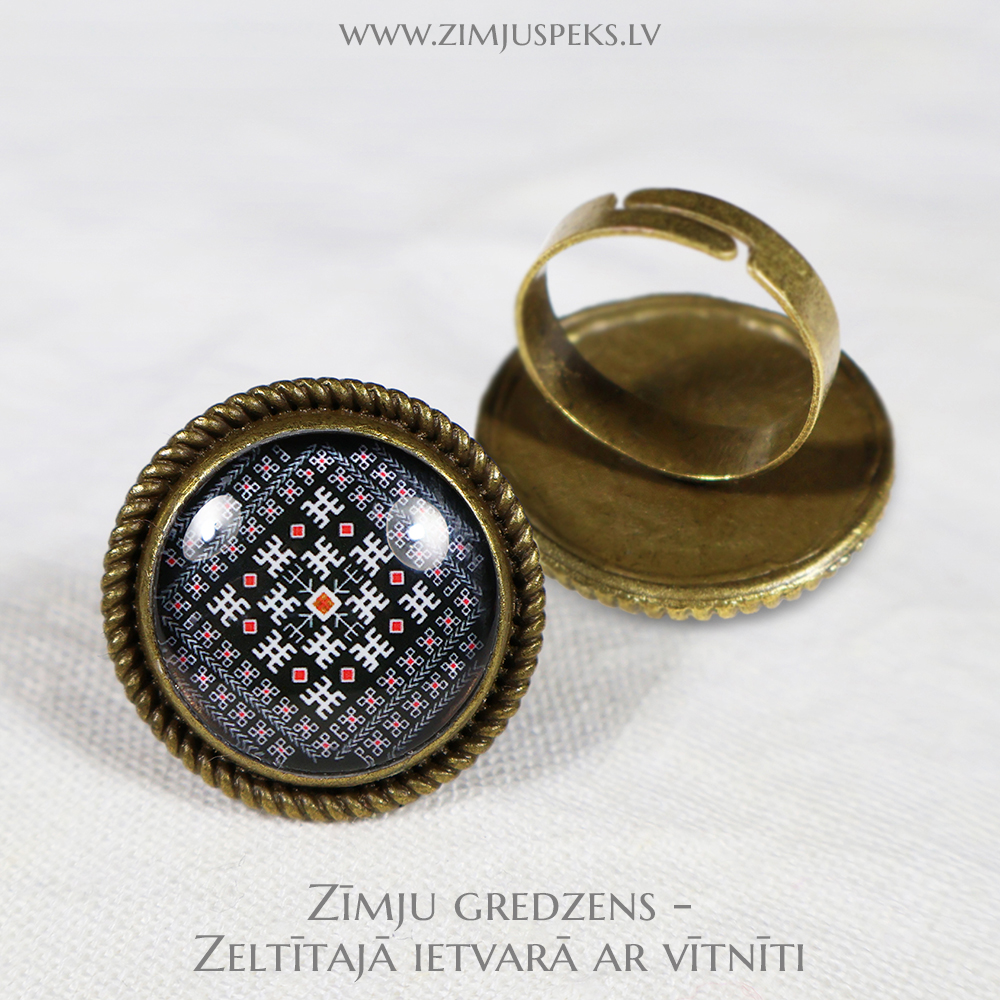 Spēka zīmju gredzens - "Esi vesels" - Image 2
