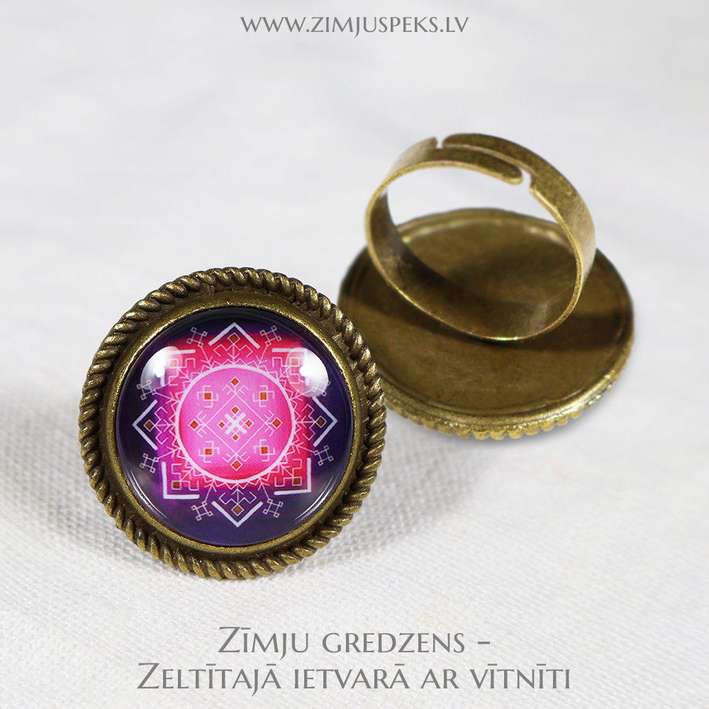 Spēka zīmju gredzens - "Sievietes varenības zīme" - Image 2