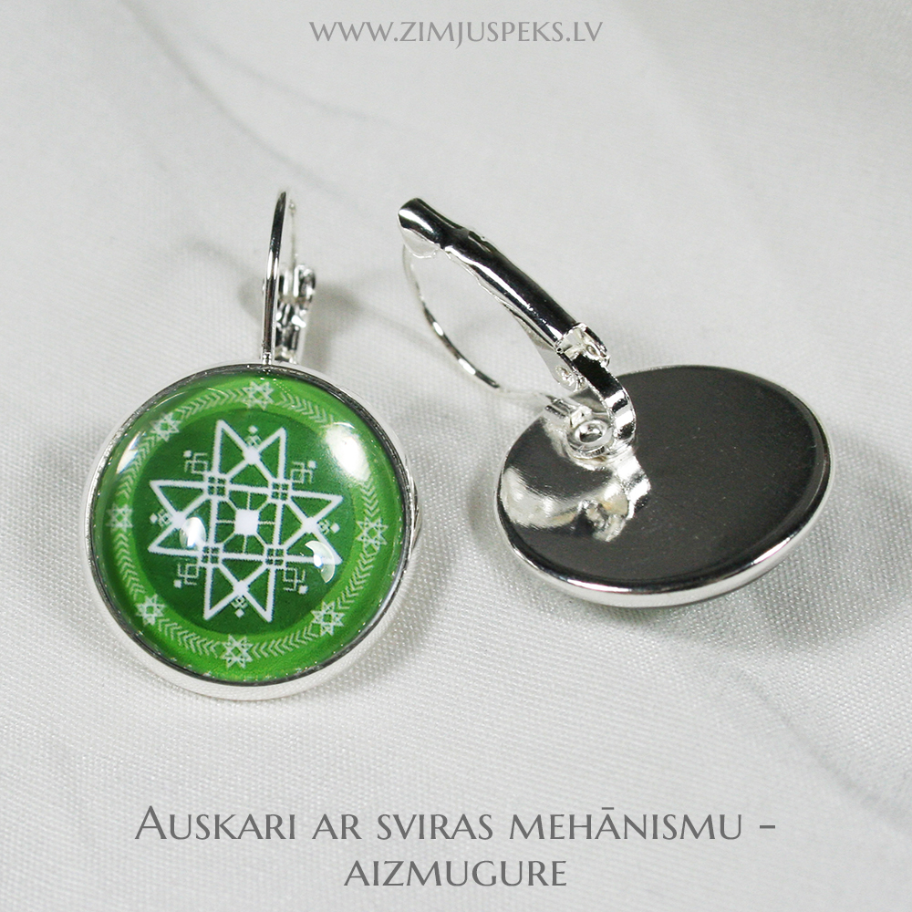 Spēka zīmju auskari - "Sarga zīme" - Image 4