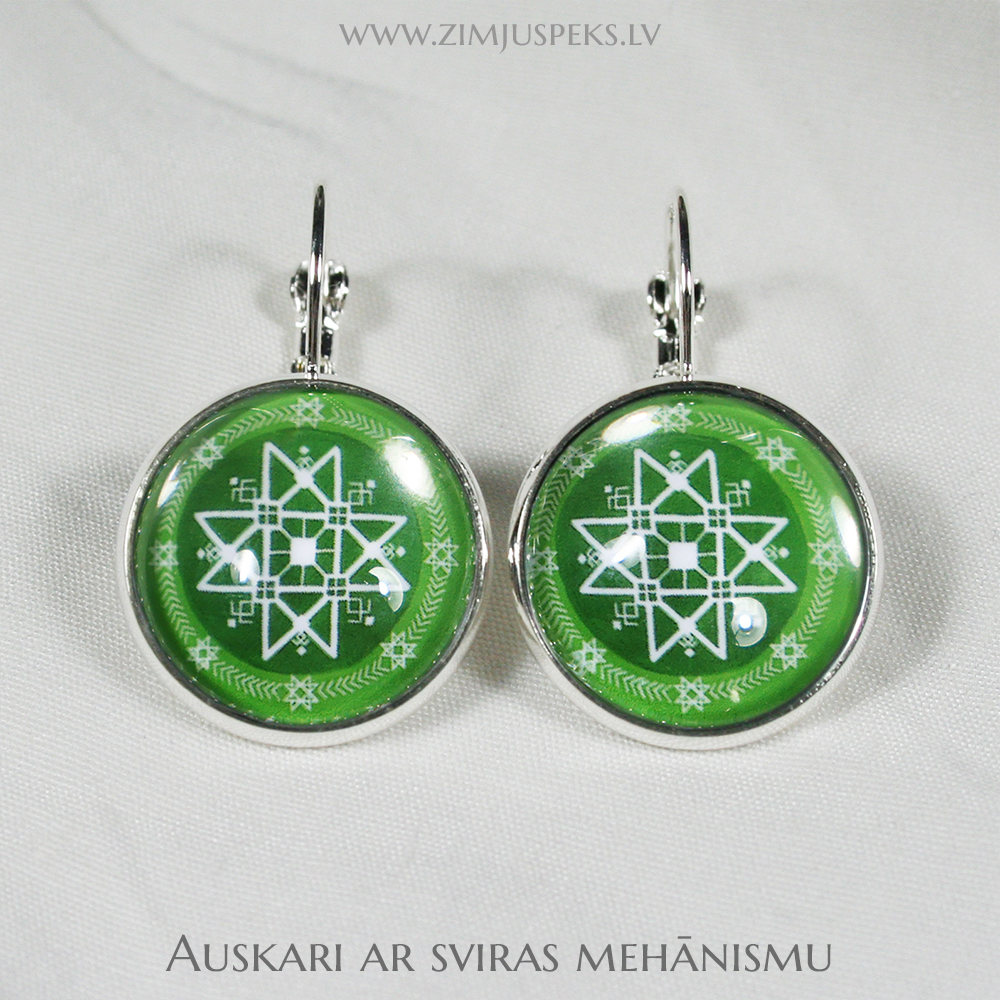 Spēka zīmju auskari - "Sarga zīme" - Image 3