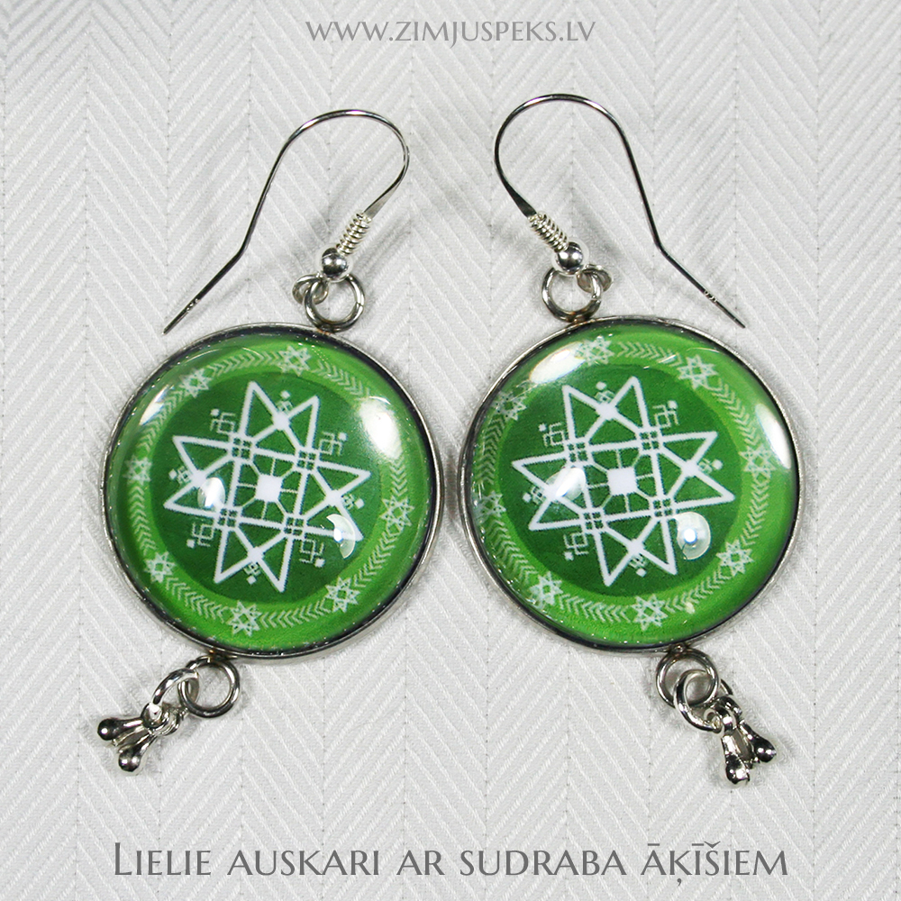 Spēka zīmju auskari - "Sarga zīme" - Image 2
