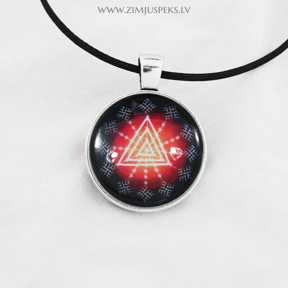 Spēka zīmju mazais amulets - "Dievišķais avots"